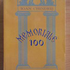 Memoriale 100/ Ioan Chindris cu dedicatia autorului