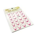 Autocolant pentru unghii French Nail Stickers 5D, SD-1930