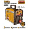 Aparat de sudura cu invertor 160 a electrod: 1.6-4,0 mm, pentru lucrari de sudura precise si eficiente - Ingco ING-MMA16021E