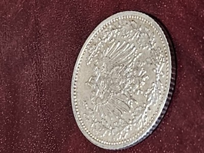1/2 Mark 1915, argint foto