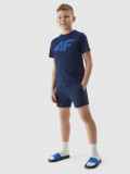 Șort de trening pentru băieți - bleumarin, 4F Sportswear