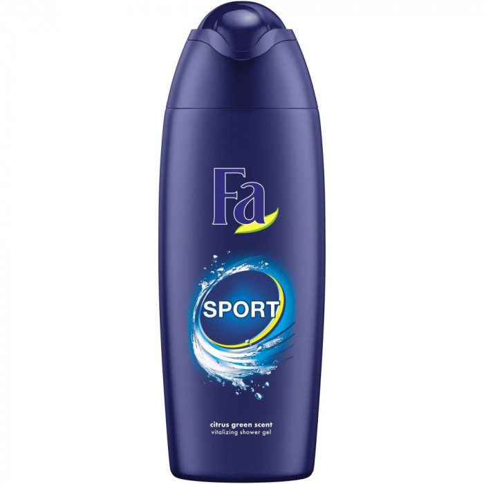 Gel de Dus Fa Men Sport, Formula Vegana, 400 ml, Gel de Dus, Gel de Dus Barbatesc, Gel de Corp, Gel de Dus Hidratant, Gel pentru Dus