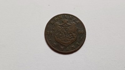 Romania -2 Bani 1880 foto
