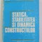 STATICA , STABILITATEA SI DINAMICA CONSTRUCTIILOR de M . IVAN ...V . BANUT , 1982