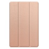 Husa tableta compatibila samsung galaxy tab a9, foldpro cu microfibra, auto sleep/wake, rose gold