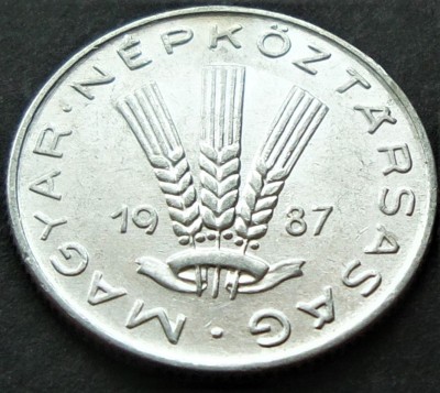 Moneda 20 FILLER - UNGARIA / RP UNGARA, anul 1987 *cod 2040 foto