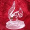 BIBELOU FIGURINA CRISTAL D&#039;ARQUES FRANTA - VEVERITA 14.5 CM