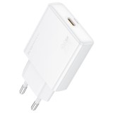 INCARCATOR retea Borofone &quot;BN23&quot; , Quick Charge 20W, 1 x USB Type-C, alb &quot;6941991115608&quot; (timbru verde 0.18 lei)