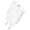 INCARCATOR retea Borofone &quot;BN23&quot; , Quick Charge 20W, 1 x USB Type-C, alb &quot;6941991115608&quot; (timbru verde 0.18 lei)