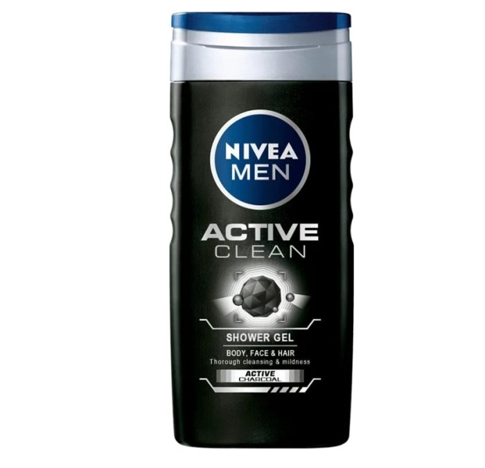 Gel de dus Nivea Men Active Clean, 500 ml