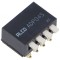Comutator DIP-SWITCH 4 Secțiuni OFF-ON 0,025A/24VDC