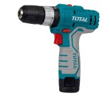 Masina de gaurit cu percutie si acumulator Total TIDLI1232E + &icirc;ncărcător și 2 acumulatori