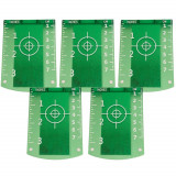 Set 5 Tinte magnetice pentru nivele laser, 2.8 x 7 x 9.8 cm, plastic, verde
