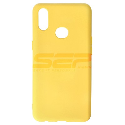 Toc silicon High Copy Samsung Galaxy A10s Yellow foto