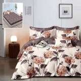LENJERIE FINET 6 PIESE CU HUSĂ &ndash; 160&times;200 ȘI 180&times;200 (HF6P173) - 160x200
