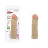 Charmly No 1 - Manșon prelungitor penis realist, 22 cm, crem, Orion