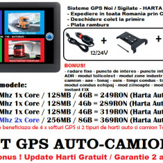 GPS Navigatie HD 7"GPS AUTO GPS TIR GPS CAMION GPS HARTI IGO PRIMO EUROPA 2023