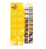 Singapore 2001 - Greeting Stamps, animale domestice, coala timbre autocolant, neuzate