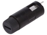 Clemă siguranțe cilindrice 5x20mm 6,3A UL94V-0
