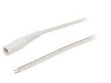 Cablu Alimentare DC Alb 1,5m 5,5/2,1mm