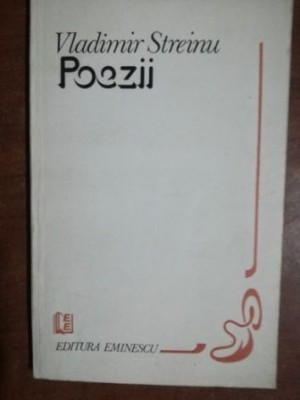 Poezii-Vladimir Streinu foto