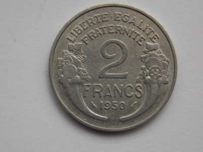 2 FRANCS 1950 FRANTA foto