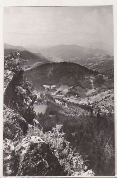 bnk cp Muntii Apuseni - Vedere de pe Detunata - uzata