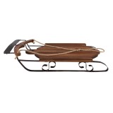 Cumpara ieftin Sanie decorativa metal lemn maro 71x39x14 cm