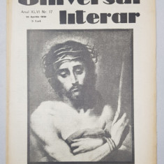 REVISTA 'UNIVERSUL LITERAR', ANUL XLVI, NR. 17, 20 APRILIE 1930