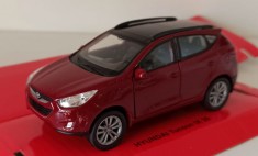 Macheta Hyundai ix35 Tucson 2010-2014 rosu - Welly 1/36 foto