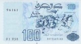Bancnota Algeria 100 Dinari 1992 - P137 UNC