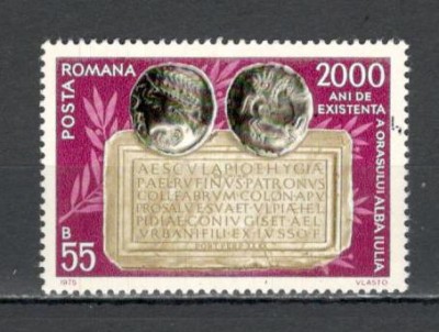 Romania.1975 2000 ani orasul Alba-Iulia XR.754 foto