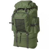 VidaXL Rucsac &icirc;n stil militar, XXL, 100 L, verde