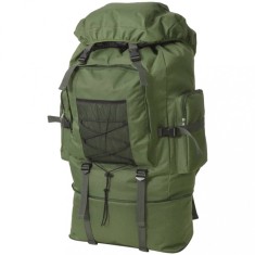 vidaXL Rucsac &icirc;n stil militar, XXL, 100 L, verde