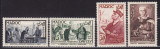 Timbre Maroc 1954 Centenar Maresal Lyavtey, Serie MNH, Maroc