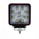 27W LED PRO Lumini de lucru 12V 24V E9 patrat