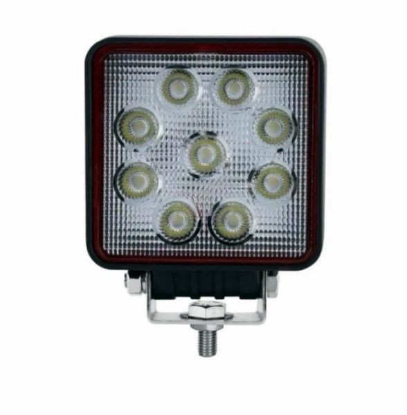 27W LED PRO Lumini de lucru 12V 24V E9 patrat