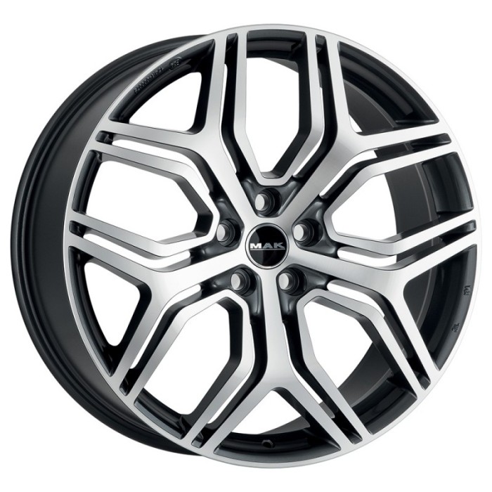 Jante VOLVO S60 8.5J x 20 Inch 5X108 et42 - Mak Kingdom Gun Met-mirror Face - pret / buc Jante VOLVO S60 8.5J x 20 Inch 5X108 et42 - Mak Kingdom Gun Met-mirror Face - pret / buc
