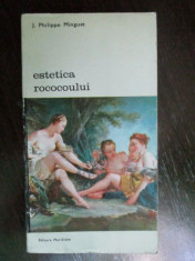 Estetica rococoului-J.Philippe Minguet foto