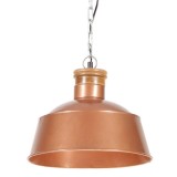 Cumpara ieftin Lampă suspendată industrială, arămiu, 32 cm E27
