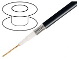 Cablu Microfon Negru 1x0,75mm2 OFC