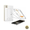 Folie de protectie Ecran Tech-Protect Quick Set+ pentru Apple iPhone 16 Pro Max Sticla Securizata Full Glue Set 2 bucati Cu Rama Ajutatoare Neagra