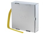 Manson termocontractabil galben 6,4mm fără adeziv 2:1