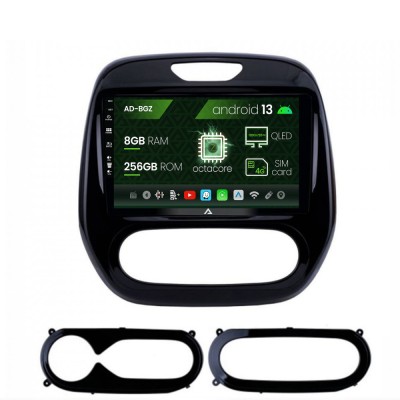 Navigatie Renault Captur (2013-2019), Android 13, Z-Octacore 8GB RAM + 256GB ROM, 9 Inch - AD-BGZ9008+AD-BGRKIT378 foto