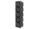 Conector Alimentare AC Splitter 10A 250V IEC C13 F