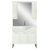 Mobilier complet de baie Nerva 105 alb