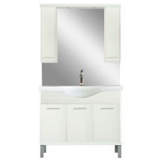 Mobilier complet de baie Nerva 105 alb