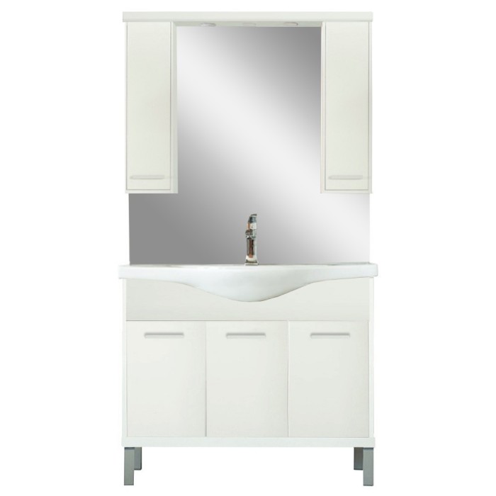 Mobilier complet de baie Nerva 105 alb