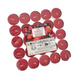 Set 25 lumanari parfumate cu Fructe de padure