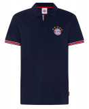 Bayern M&uuml;nchen tricou polo New Logo navy - M
